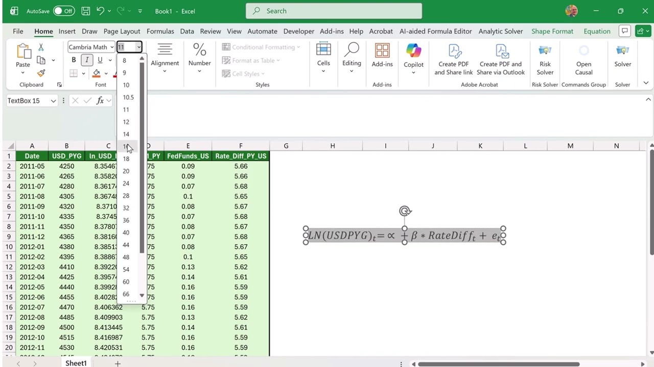 Interest Rate Differentials and the USD/PYG Exchange Rate (Part 1) | Jose Aurelio Fiorio Weberhofer
