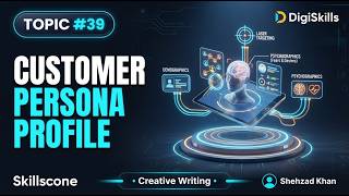 Customer Persona Development | Topic #39 Creative Writing  - Skills Cone