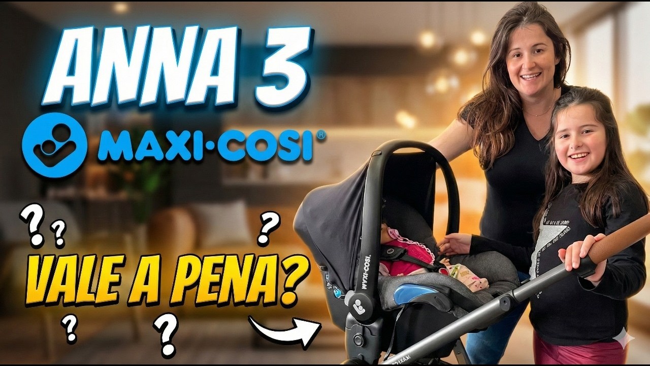 Carrinho de bebê Maxi Cosi Anna 3 VALE A PENA? - YouTube