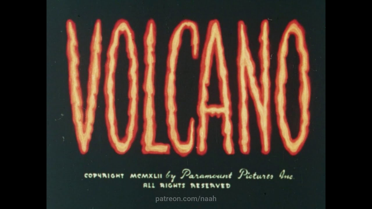 Volcano (1942) 16mm Scan - YouTube