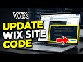 How to update your Wix site code and custom scripts - Easy Tutorial