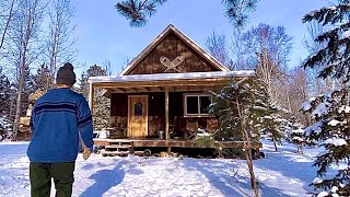 Living Off Grid In -35F Windchills Freezing Weather Daily Chores