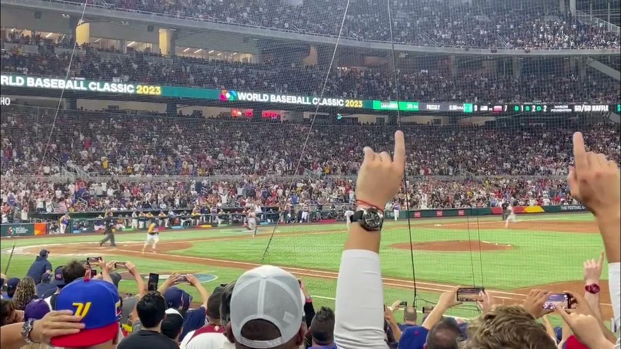 WBC USA vs Venezuela 3/18/2023 final out YouTube