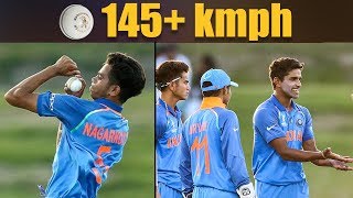ये दो हैं भारत के शोएब अख्तर और ब्रेट ली | U-19 Cricket World Cup | Kamlesh Nagarkoti | Shivam Mavi