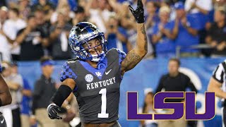 Wan’Dale Robinson Highlights vs LSU (10/9/2021)