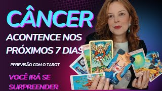 CÂNCER ♋️ PREPARE-SE PARA TUDO O QUE ESTÁ VINDO.  VOCÊ IRÁ SE SURPREENDER! #cancertarot
