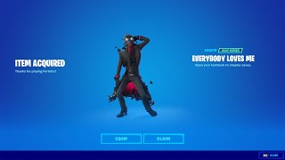 New Fortnite Everybody Loves Me Icon Emote Teach Me How To Dougie