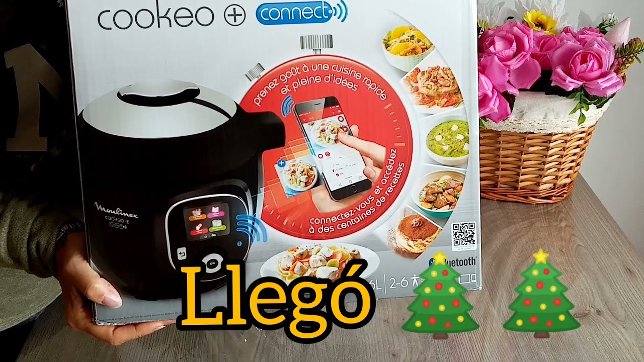 #Cookeo#moulinex#connect llegó 😍😍🎄🎄#unboxing#