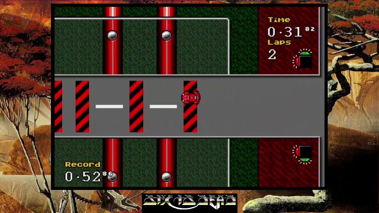Micro Machines 2: Turbo Tournament - 21 Crossing Chaos - Time Trial - 3-Lap - 