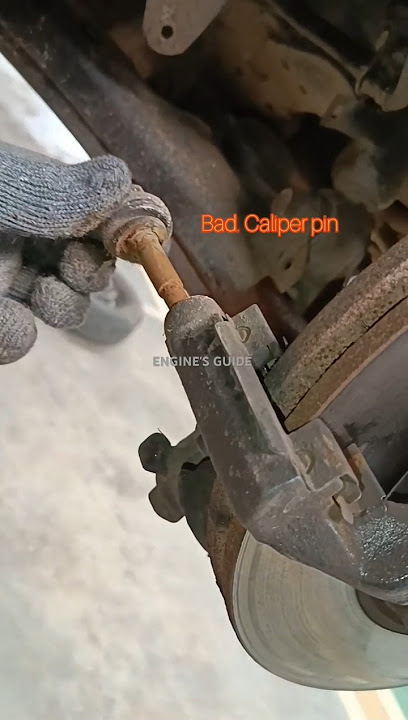 CALIPER SOUND CALIPER PIN NOISE,BAD CALIPER PIN ,BRAKE NOISE #suspensionnoise #car#reel#short #brake