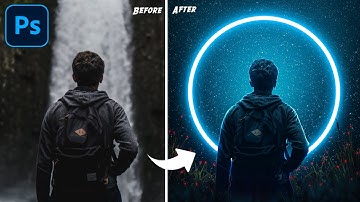 "Ring Light" Photo Manipulation | Fantasy Photoshop Manipulation | Speed Art Tutorial