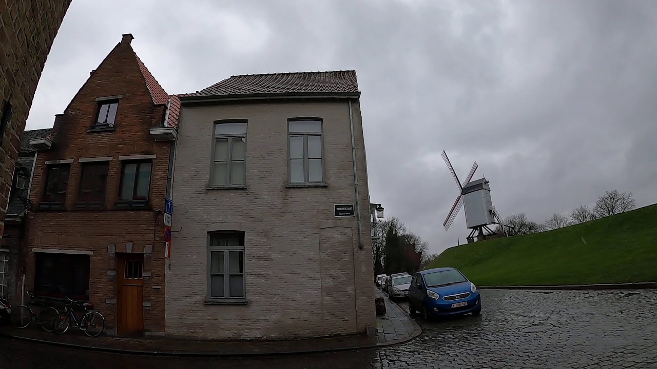Belgium : BRUGES - KRUISPOORT GATE BELGIUM
