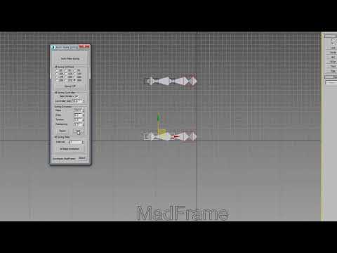"Madframe" Maxscript -Auto Make Spring3