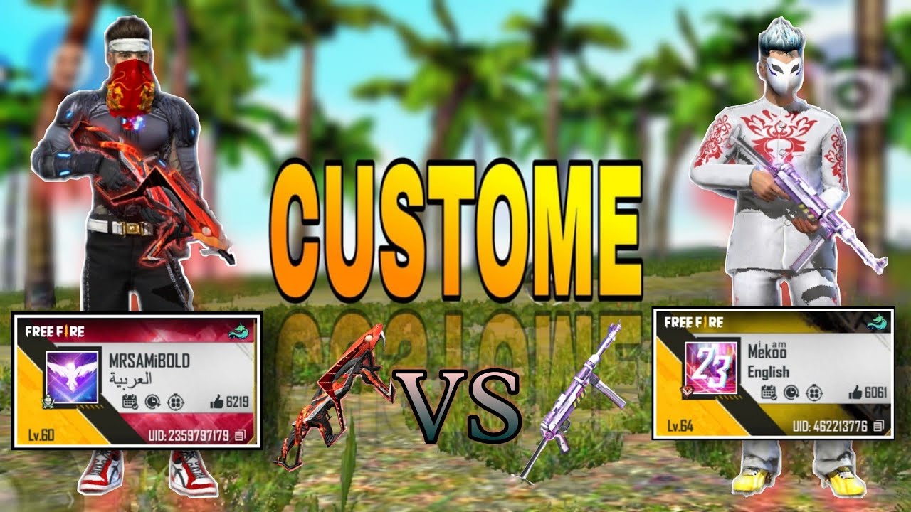 Cobra mp40 VS Mechanical mp40  comment your uid for custom gameplay 😇 