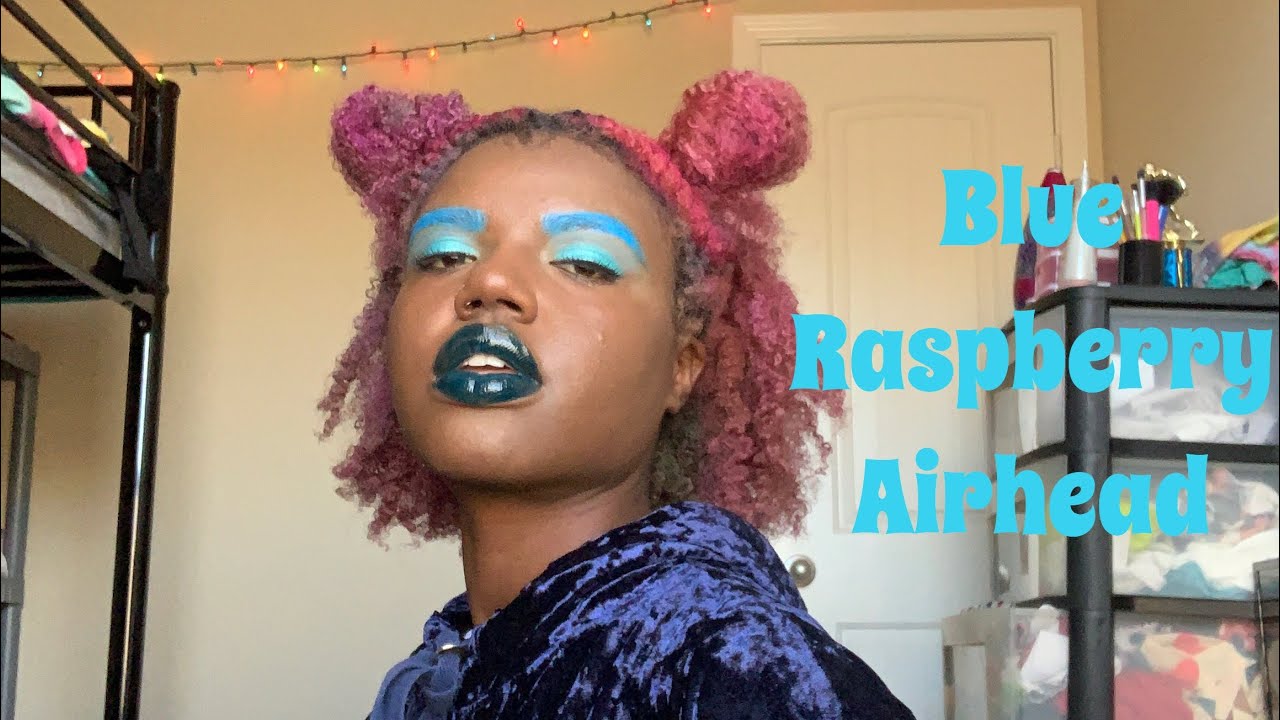 Blue Raspberry Inspired Make Up Tutorial YouTube