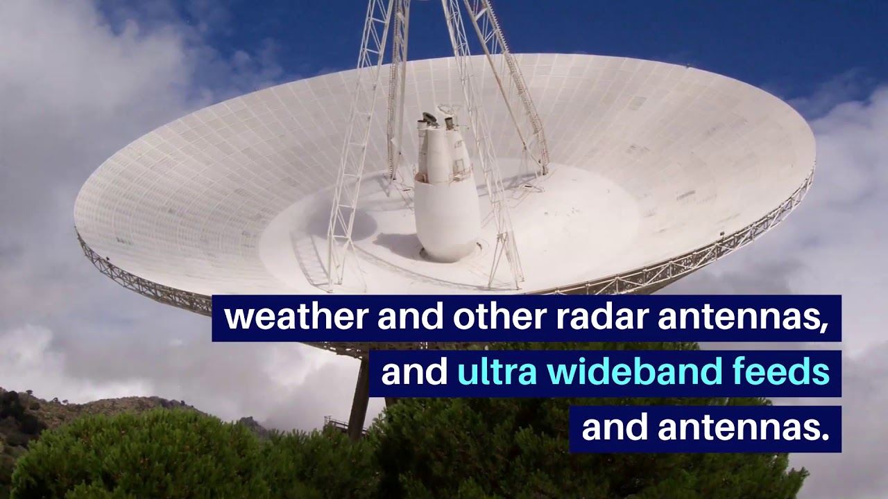 Parabolic Antennas Reflectors & Satellite Communication Dishes at