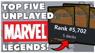 The TOP FIVE Marvel Super Heroes Legends EVERYONE is Sleeping On!