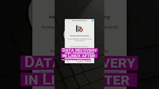 How to recover data in Linux after formatting a hard disk #shorts #short #shortvideo #shortsvideo
