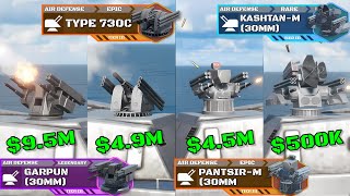 Testing All Dollar-Shop Hybrid Air Defense Systems in Modern Warships