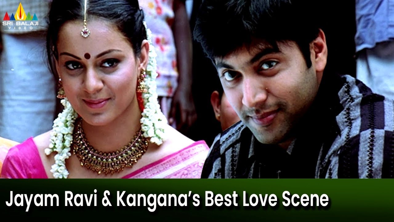 Jayam Ravi & Kangana Ranaut Best Love Scene | Rakshakudu | Telugu Movie ...