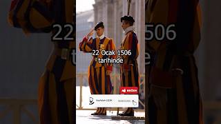 Papayı neden İsviçreli askerler koruyor ? #shorts #shortsvideo #papa #christian #roma #rome #vatican