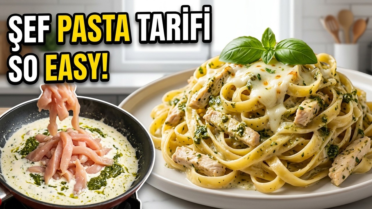 Pratik Tavuklu Fettuccine – Aile İçin Özel Yemek Pratik Tavuklu Fettuccine – Aile İçin Özel Yemek