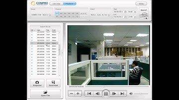 Compro Embedded Linux NVR Video Introduction