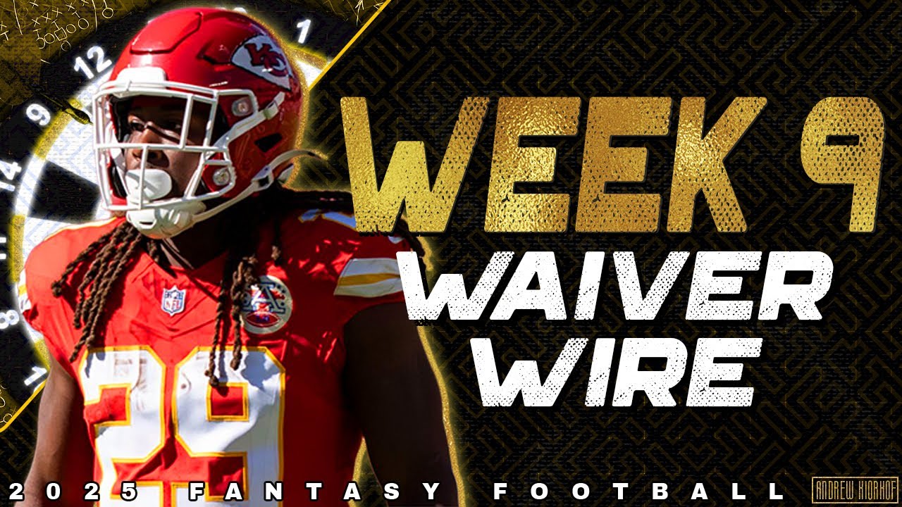 🔴 LIVE - Week 9 Waiver Wire Q&A - 2025 Fantasy Football