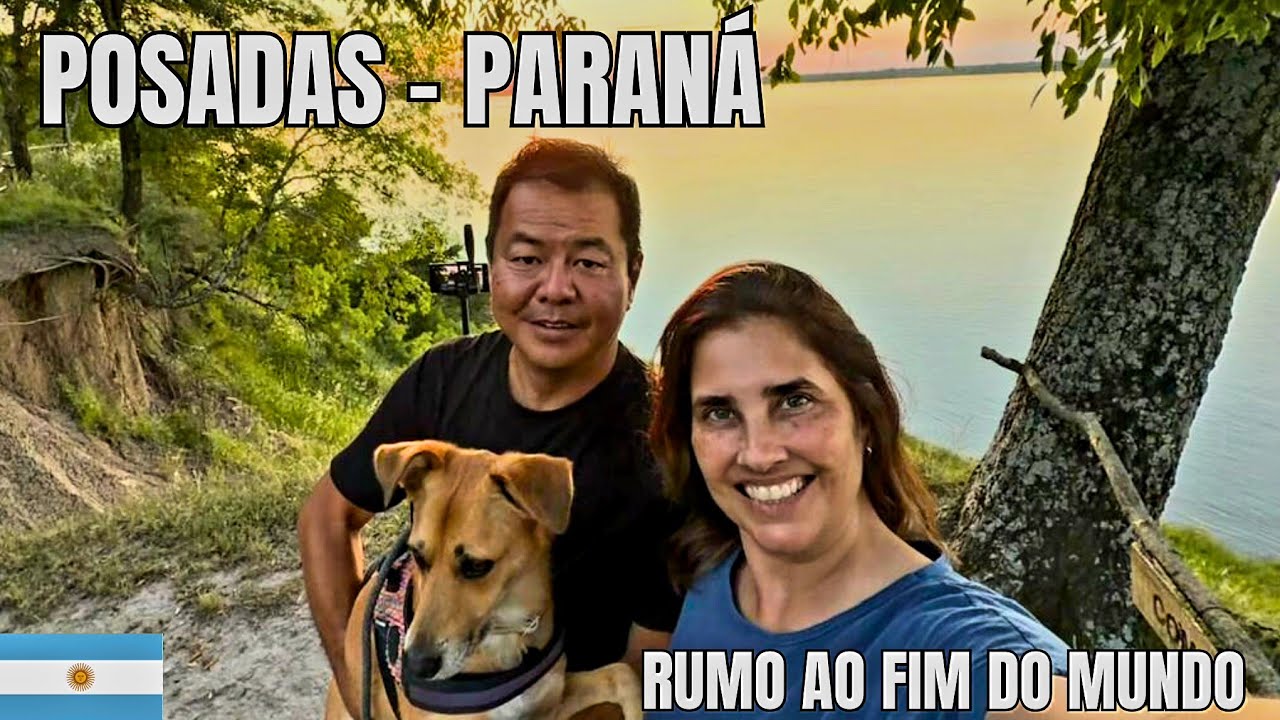 VINTAJANDO 56 - POSADAS_PARANÁ - De CAMPER POP-UP até o USHUAIA. Camping na beira do Rio Paraná