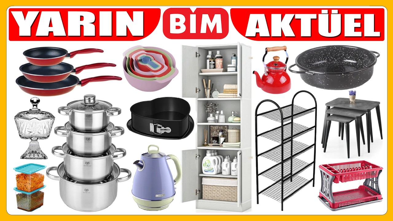 BİM 28 ŞUBAT 2026 | BİM ÜÇLÜ BEŞLİ TAVA | BİM KEK KALIBI ÇEŞİTLERİ |BİM EMSAN ÇEYİZLİK | BİM