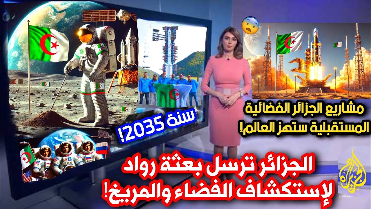 الجزائر تتجهز لتغزو الفضاء ببعثات نحو المريخ! والاقمار الصناعية الجزائرية تذهل الأجانب!