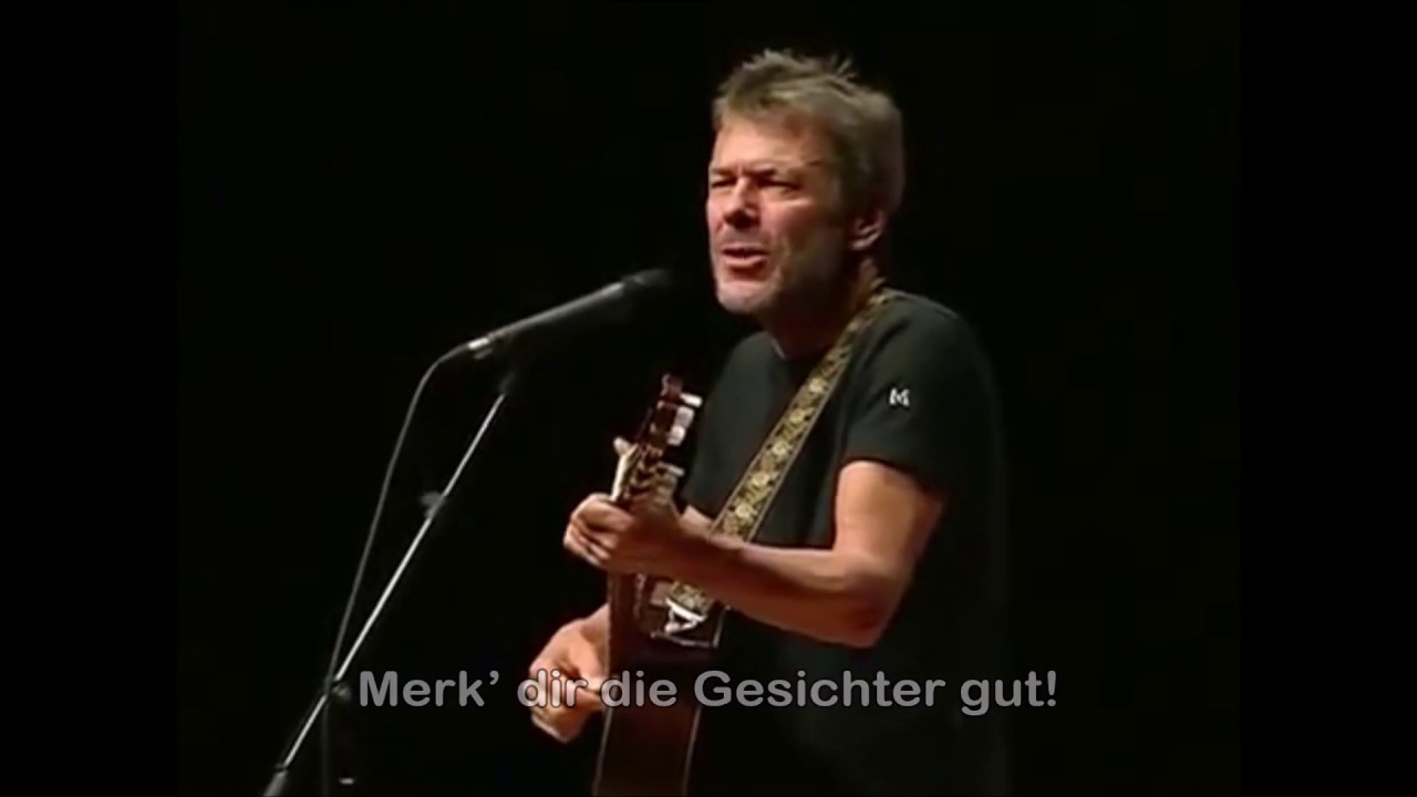 reinhard mey sei wachsam text youtube