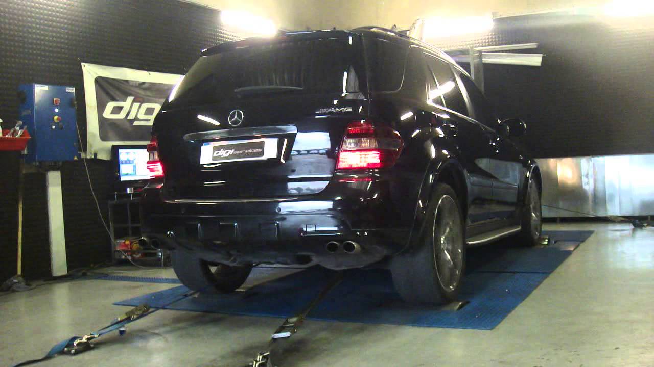 Reprogrammation Moteur Mercedes Ml 320 Cdi 224cv At 279cv Dyno Digiservices Paris