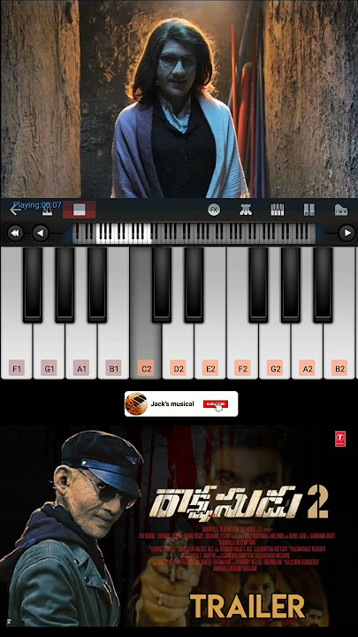 Christopher bgm || Rakshasudu || piano #trending #shorts #viral #youtubeshorts #youtubevideo #piano