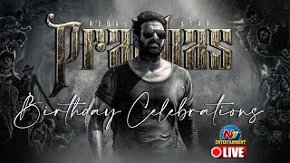 PRABHAS Grand Birthday Celebrations LIVE | Happy Birthday Salaar | NTVENT