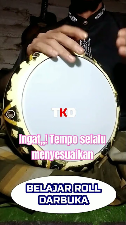 Belajar rumus dasar roll #darbuka #darbukapemula