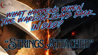 When the Warlock finally has enough of the Bard... | "Strings Attached"