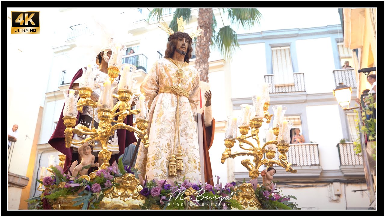 [4K] TRASLADO SENTENCIA SIC |PLAZA DE LAS CANASTAS |PROCESIÓN MAGNA 2022 CÁDIZ| AM.POLILLAS