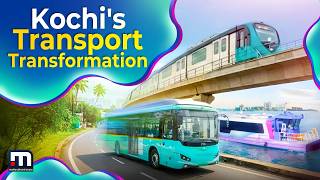 മടര ടരയൻ, വടടർ മടര, ഫഡർ ബസ... കചചയട ഗതഗത വപലവ Kochi Metro Water Metro
