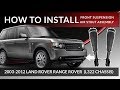 03-12 Range Rover L322 | How to Replace Front Air Strut Assembly