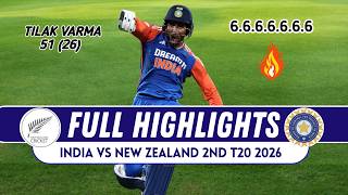India vs New Zealand 2nd T20 2026 Full Match Highlights | Ind vs NZ