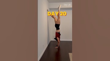 Day 20/30 — Road to Handstand