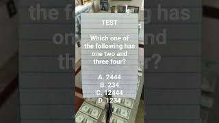 TEST | Quiz | Challenge | Exam | Examination | Brain Teaser | #shorts | #viralshorts