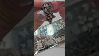 Cateye Stamping Nageldesign Lynis Nailshop · nailmondo nailicious💅nailart #nageldesign #naildesign