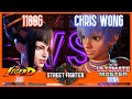 SF6 Match ♦ 1100G (Juri) 🆚 CHRIS WONG (Elena) ♦ High level matches