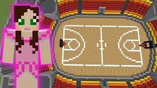 Minecraft: BASKETBALL GAME! - HEAD HUNTER THEME PARK [10] screenshot 4