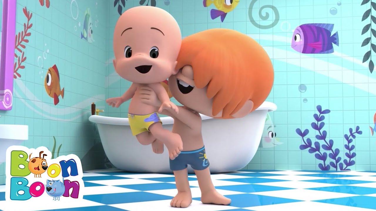 Hai să facem baie! 🛁🫧 Ne Jucăm și Învățăm cu BoonBoon | Cântece și Desene Animate pentru Copii 🎶👶