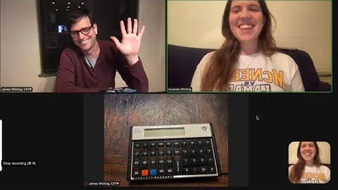 How to Store and Recall Information on an HP12c Financial Calculator - Special Guest!