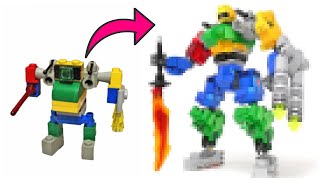 Upgrading My Childhood Lego Robot