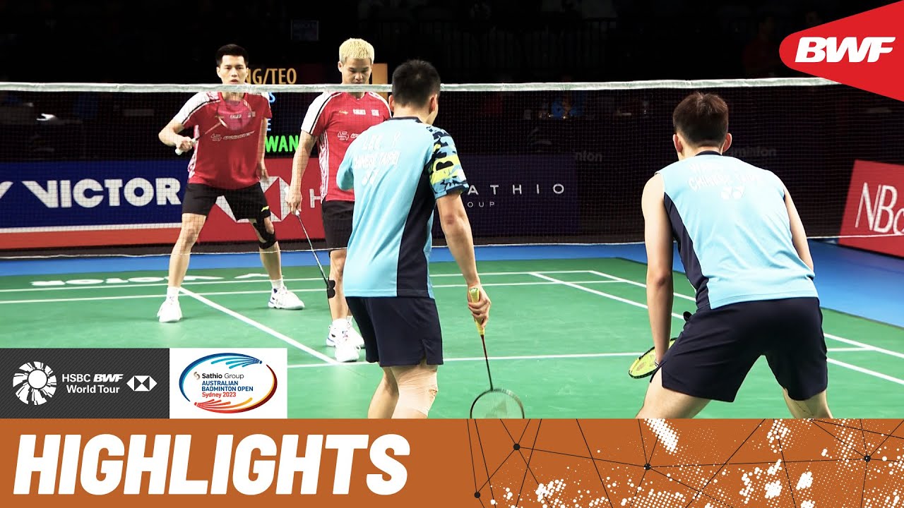 Ong/Teo come up against Olympic champions Lee/Wang